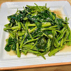 Best Stir-Fried Water Spinach with Garlic蒜肉空心菜 in Honolulu, HI
